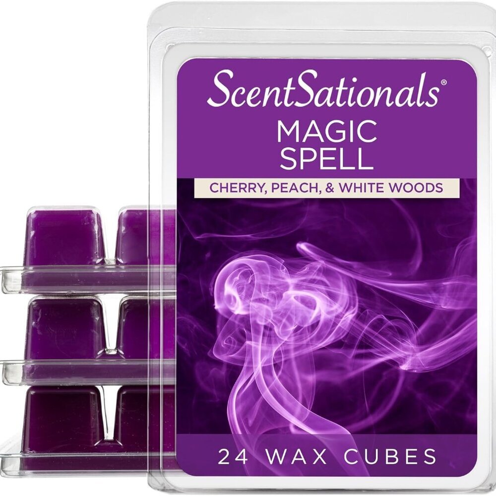 Wax Melts, Wax Cubes Strong Scent - Magic Spell - Long Lasting Scented for Warme
